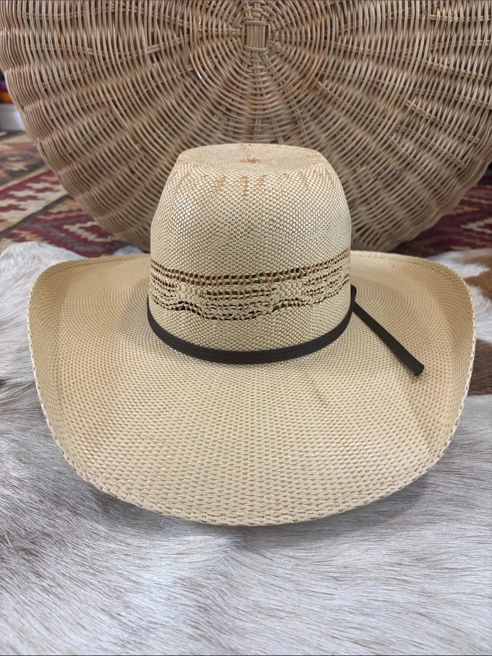 Stetson rowdy Junior youth straw, cowboy hat
